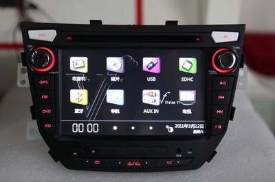 路特仕6862DVD導航一體機 奔騰B50專車的智能升級之選